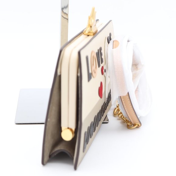 NWT Tory Burch Love Is Universal Frame Mini Leather Crossbody Clutch Bag - Picture 2 of 7